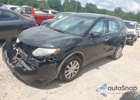 2015 Nissan Rogue S из США, поврежденный, VIN KNMAT2MV3FP587081